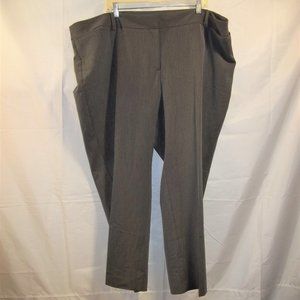 Lane Bryant Womens Dress Pants Plus Size 24S Business Casual Straight Leg Gray